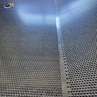 Panel de Chapa Metálica Perforada de Acero Inoxidable, Placa Perforada de Aluminio, Lámina Decorativa con Orificios, Suministro de Fábrica