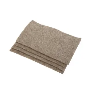 Felted Wool Fabric Merino Wool 8mm 10mm 15mm Thick Non-woven Fabric Pressed Wool Felt Roll