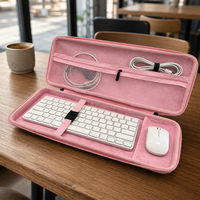 Sac de transport personnalisable en EVA pour souris et accessoires de clavier, avec fermeture éclair, étui de rangement tendance