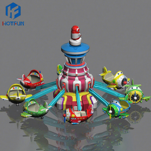 Hotsale Kids <b>Remote</b> <b>Control</b> Amusement <b>Plane</b> Steel & Fiberglass Material Indoor Outdoor Shopping Mall Ride Equipment - Product Image 1