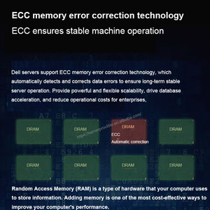 เซิร์ฟเวอร์ Dell PowerEdge R760 2U Rack พร้อม Xeon 4410Y สำหรับการใช้งาน AI DeepSeek, การประยุกต์ใช้ Deep Learning, การจำลองเสมือน และการจัดเก็บข้อมูล มีสินค้าในสต็อก Dell PowerEdge R76 - Product Image 5