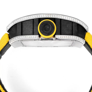 นาฬิกาข้อมือจักรกล RM 59-01 ตัวเรือนคอมโพสิตสุดหรู ระบบแมนนวล ทูร์บิญอง หน้าปัดทรงอสมมาตร โครงกระดูก นาฬิกาสปอร์ตจักรกลสำหรับผู้ชาย - Product Image 5