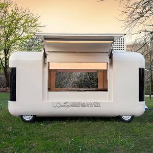 Voiture mobile de nourriture de glace de chariot à crème de style moderne à vendre remorque avec cuisine complète camions de Remolques kiosque de crème glacée avec grand prix - Product Image 1
