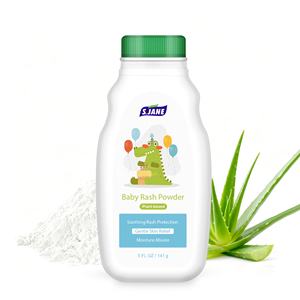 Polvo para Erupciones de Bebé Personalizable, a Base de Plantas, Sin Talco, Sin Hormonas, Sin Ftalatos, con Óxido de Zinc, Suavizante y Protector - Product Image 1