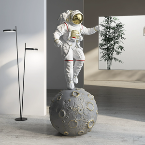 2023 nouveaux ornements d'astronaute astronaute Livehouse Bar KTV sol Sculpture ornement fabricant personnalisé - Product Image 1