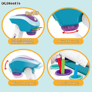 Educatieve Kinderen Projectie Schilderij Tekening Tafel Speelgoed Met Licht Voor Kinderen - Product Image 6