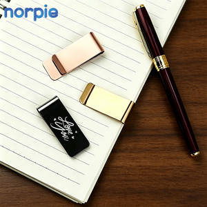 Clip Metálico para Billetes, Grabado Láser DIY, Acero Inoxidable Cepillado <span class=keywords><strong>de</strong></span> Primera Calidad, para Regalo <span class=keywords><strong>de</strong></span> Padrinos <span class=keywords><strong>de</strong></span> Boda, Porta Billetes Resistente - Product Image 1