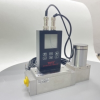 Compteur de gaz thermique miniature à débit de précision avec vannes à boisseau sphérique, pour gaz, air et vapeur