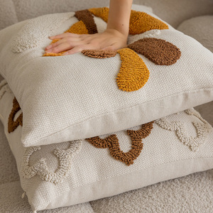 北欧现代奢华枕头圈天鹅绒北欧枕头家具客厅波西米亚枕头套沙发垫套 - Product Image 6
