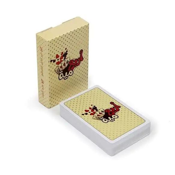 2022 Novos Produtos Memória Gift Item Papel Cartão Personalizado Poker Tuck Box Packs Mais Barato Poker Playing Cards