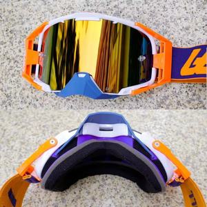 Nouvelles lunettes <span class=keywords><strong>LEATT</strong></span> de couleur, anti-buée, coupe-vent, avec verres toriques à monture intégrale, unisexe, Velocity 6.5 SNX Iriz, lunettes de moto tout-terrain - Product Image 5
