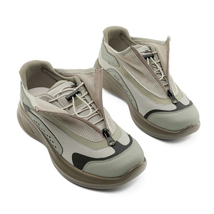 รองเท้าลำลองเทรนด์ใหม่ ดีไซน์ทันสมัย รองเท้ากีฬาใส่สบาย มีซิป รองเท้าเดินเล่น รองเท้าวิ่ง - Product Image 1