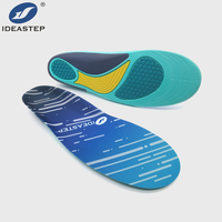 Semelles orthopédiques Ideastep Pairs Arch Support Sports Pu, meilleures semelles orthopédiques médicales pour baskets, coussin ultra-doux et respirant pour le sport