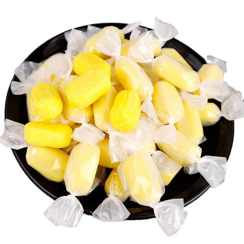 Wholesale high-quality durian sugar Thai style fruit drop 500g children's casual snack gummy OEM lollipop