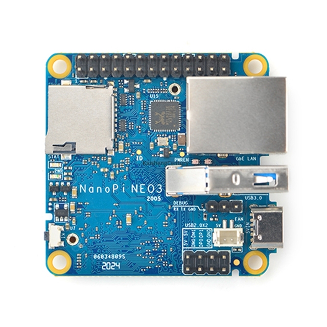 Factory Supply NanoPi NEO3 Development Board RK3328 Chipset with Gigabit Ethernet Port and 2GB Memory OpenWrt OS