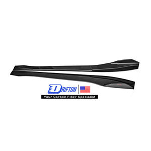 Juego de faldones laterales de fibra de carbono estilo CMST para Nissan GTR R35 Kit de carrocería - Product Image 1