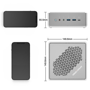 Werks-Direkt vertrieb Minis forum HM90 Mini-PC Ryzen 9 4900H Octa-Core 8GB GDDR4-Videospeicher SSD Hard AMD für Office-Hosting - Product Image 1