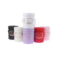 Boîtes rondes en carton avec fenêtre, 10 pièces, boîte pour chocolat, emballage tubulaire