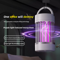 Desktop-muggenlamp Huishoudelijk USB-opgeladen Draagbaar Muggenwerend middel Slaapzaal Aan de muur gemonteerd Buiten Omgevingsmuggen