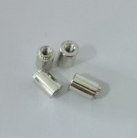 Entretoise métallique SMTSO-M2.5 en laiton, cuivre, acier, étamé, pour montage en surface sur PCB, écrou d'entretoise SMT