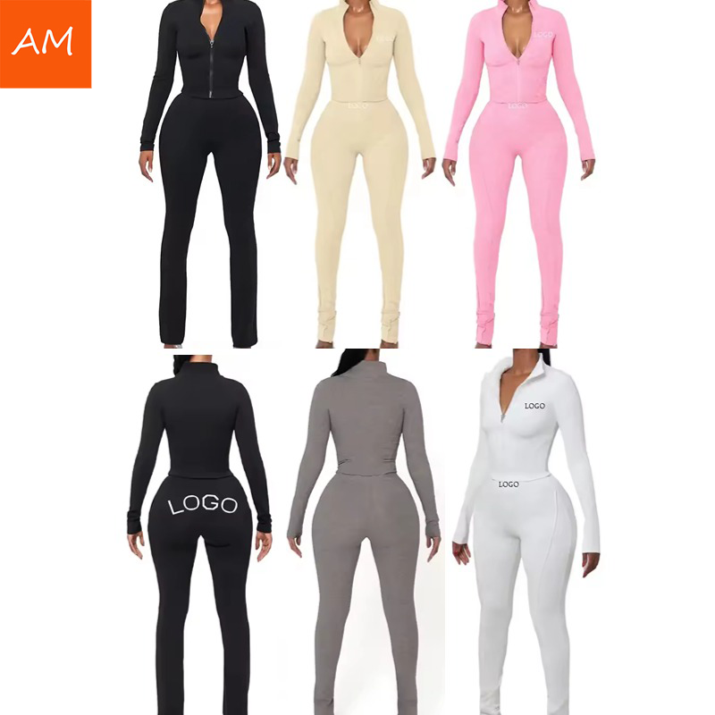Custom Logo Fitness Gym Wear Workout Leggings Sports Bras Top Yoga Sets Fitness Running Gym Set for Women
