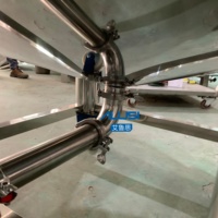 Réservoir de stockage en acier inoxydable pour eau, bière, lait, vin, cosmétiques, parfums, réservoir de stockage mobile