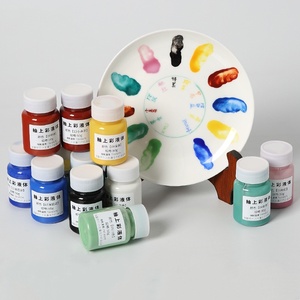 Pigmento de <span class=keywords><strong>Color</strong></span> para Esmalte Cerámico al por Mayor, <span class=keywords><strong>Pintura</strong></span> de <span class=keywords><strong>Color</strong></span> para Esmalte Cerámico Líquido, 50 g - Product Image 1