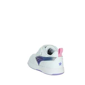 Puma Girls' Court Sneakers White 21 <b>Velcro</b> Closure Chunky <b>Shoes</b> - Product Image 2