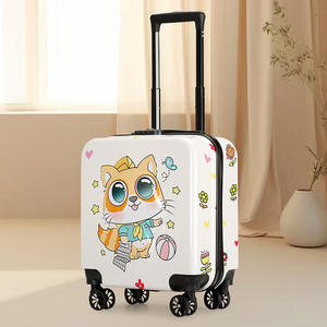 <span class=keywords><strong>Valise</strong></span> pour enfants robuste et mignonne, coque rigide en PC, résistante aux rayures, cadre renforcé, <span class=keywords><strong>valise</strong></span> de voyage pour enfants avec <span class=keywords><strong>roulettes</strong></span> silencieuses - Product Image 5
