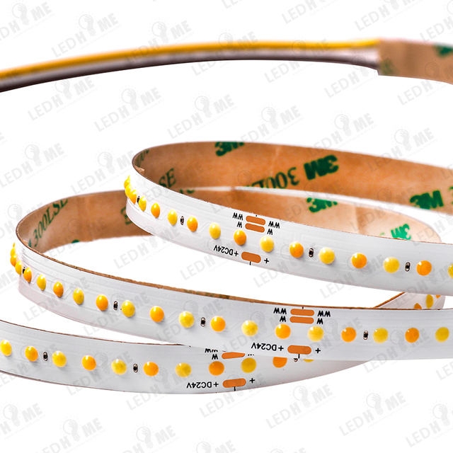 New Process IP20 Rgbic Interior Decoration Digital Cob Led Strip 12v 24v Rgb Led Cob Light