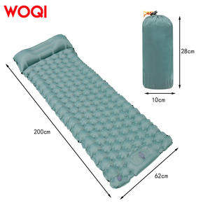 Colchoneta inflable Woqi de 200x62x5 cm, resistente al agua, ligera, para 1 persona, estilo mochila, para viajes, senderismo y escalada. - Product Image 5
