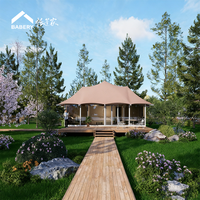 BABERY Lodge de Glamping de Luxe Style Marocain, Suite Intégrée à Structure en Acier pour Projet Hôtelier Touristique Éco-responsable