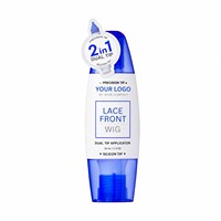 Colle pour perruque Lace Front à tenue forte, applicateur double embout, résistante à l'eau, séchage rapide, inodore, 32 ml