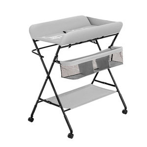 Customizable Portable Foldable Diaper Changing <strong>Table</strong> Baby Care Portable Multifunctional Foldable <strong>Bathing</strong> Baby Bed Touching <strong>Table</strong> - Product Image 1