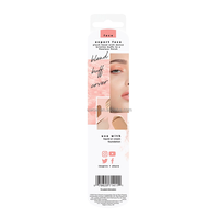 Pinceau de maquillage individuel 1411 Real Technique, nouvelle marque, expert, pour le visage, rose doré, biodégradable, format voyage, pailleté, type Kabuki, pour fond de teint
