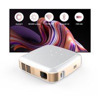Pico S-180 Portable Mini Multimédia LED Projecteur 8000mAh Batterie WIFI Android 4K Home Cinéma Beamer pour Camping