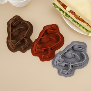 1pcs 3D Dinosaure Fossile Moule à Gâteau en Silicone pour Pâtisserie Fondant Gâteau & Chocolat DIY Savon Artisanat Décoration Bakeware Set - Product Image 1