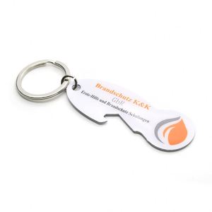 Porte-clés décapsuleur personnalisé pour chariot de courses, avec puce de paiement, pour les marchés allemand et canadien - Product Image 5