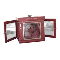 STPP a développé des boîtes-cadeaux personnalisées de luxe en carton gris pour ensembles de rouges à lèvres, avec impression personnalisée, pour œuvres d'art en papier 3D, boîte cosmétique pour rouges à lèvres.