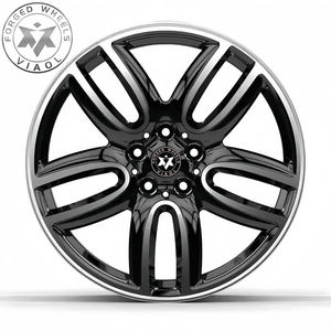 Viaol Nouvelle jante de roue en alliage d'aluminium forgé noir, face usinée, PCD 5x112 5*120, jante de voiture pour BMW <span class=keywords><strong>MINI</strong></span> CABRIO <span class=keywords><strong>JCW</strong></span> Clubman Cooper - Product Image 5