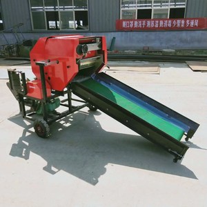 Offre Spéciale machines agricoles automatique Mini fourrage luzerne foin herbe ronde Bundler presse - Product Image 3