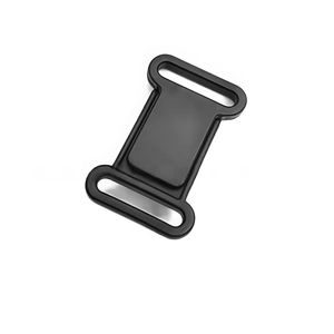 Venta al por mayor de fábrica: Hebilla de seguridad de plástico de 20 mm para cinturón, piezas y accesorios especiales para bolsos, ajuste de correas, hebilla para zapatos de playa - Product Image 4