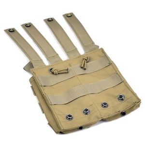 Action Union Tactical Fast Pull Mag Pouch 1000D in Nylon Molle doppio portariviste elastica borsa a Clip per BBgun <span class=keywords><strong>CS</strong></span> - Product Image 2