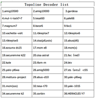 Nouvel ensemble de décodeurs de clés intelligentes Haoshi Tools V-achette Volt Topolino pour serrures européennes Vachette-Volt – Outils de serrurier