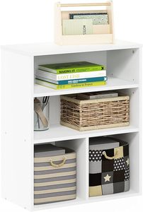 Modello in legno salvaspazio <span class=keywords><strong>tv</strong></span> stand book case pieghevole in legno bianco costruito in <span class=keywords><strong>libreria</strong></span> modulare con armadi