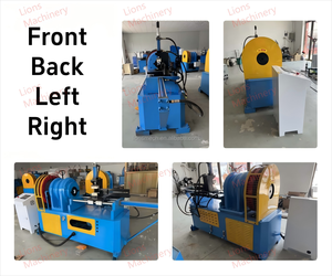 ماكينة تشكيل طرف صغير مدبب للتغذية بتخفيضات كبيرة ، ماكينة تشكيل مخروط الأنابيب المعدنية ، ماكينة انكماش تفتق الأنابيب الفولاذية - Product Image 2