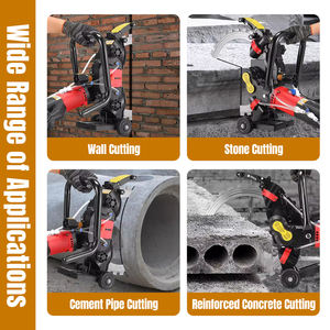 Scie à anneau de qualité industrielle LS-WS410 coupant des outils en béton armé coupeur de mur découpeuse de briques - Product Image 6