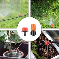 F107 Kit d'arrosage goutte-à-goutte automatique DIY 50m le plus vendu pour jardinage domestique – Irrigation magique par goutte-à-goutte