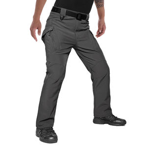 남성용 바지 야외 전술 양털 조거 카고 바지 Softshell 방수 땀 트랙 바지 남성 작업복, 바지 - Product Image 1