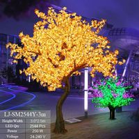 Guirlande lumineuse à LED en feuilles d'érable artificielles, pour décoration, fête, mariage, pour salle de Festival